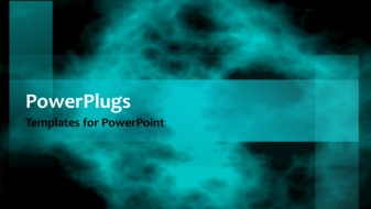 PowerPoint Template - An abstract background